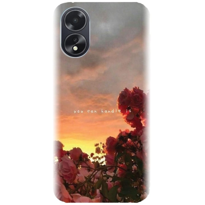 Husa din silicon compatibila cu Oppo A18 - model Collage You Can