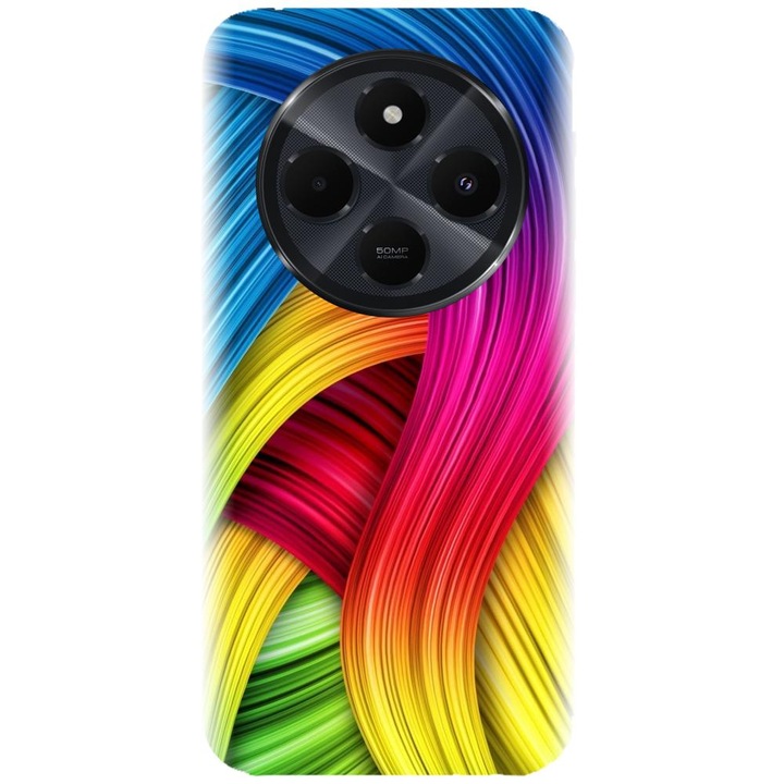 Xiaomi Redmi 14c 4g-vel kompatibilis szilikon tok, Színes modell