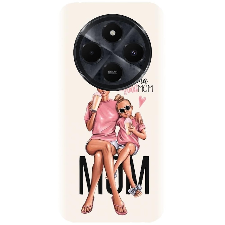 Калъф, съвместим с Xiaomi Redmi 14c 4g, Модел майка, Силикон