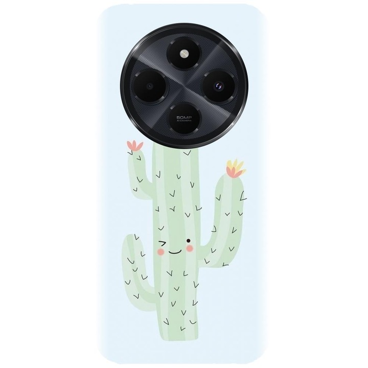Xiaomi Redmi 14c 4g - Cactus modellel kompatibilis szilikon tok