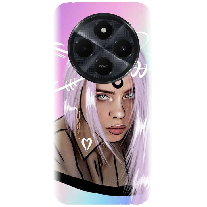 Xiaomi Redmi 14c 4g - Fan Art Billie modellel kompatibilis szilikon tok