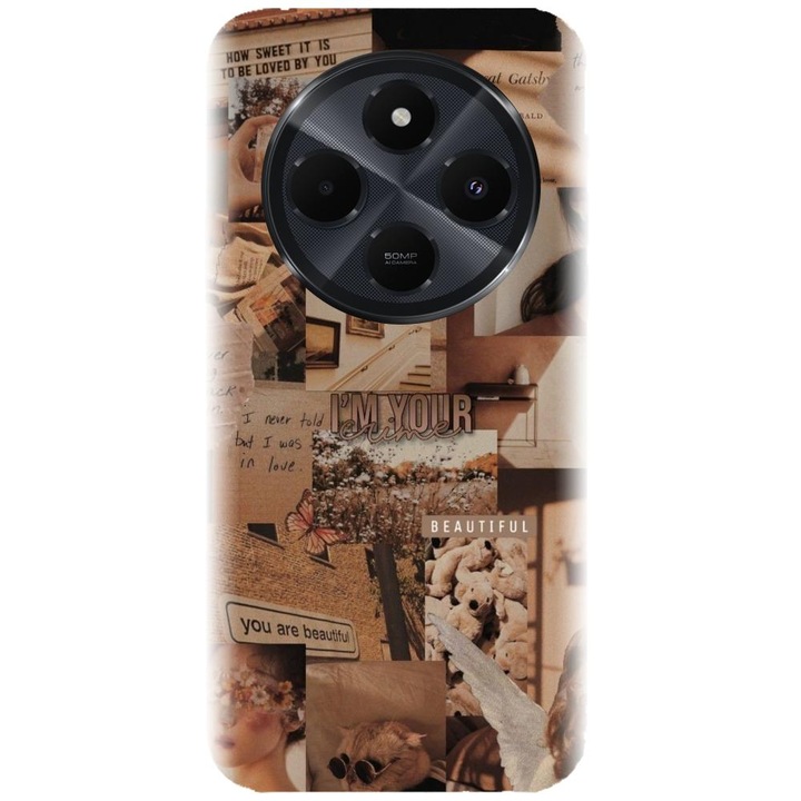 Szilikon tok, amely kompatibilis a Xiaomi Redmi 14c 4g - Im Your Crime modellel