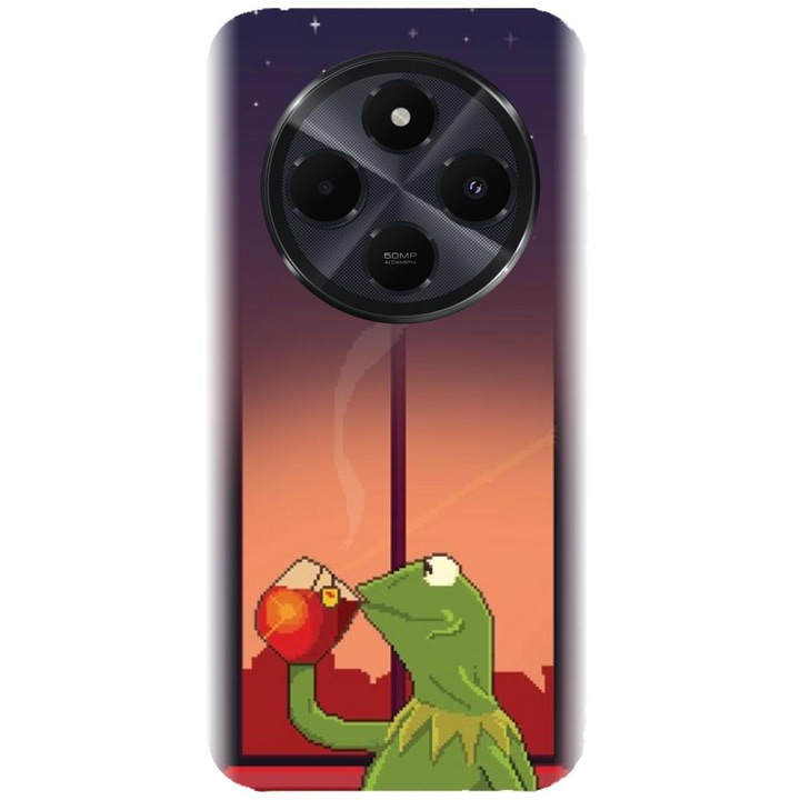 Xiaomi Redmi 14c 4g-vel kompatibilis szilikon tok – None Of My Business modell