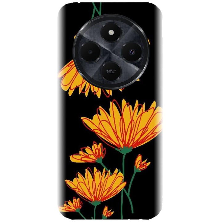 Xiaomi Redmi 14c 4g - Flori De Camp modellel kompatibilis szilikon tok