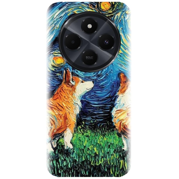 Xiaomi Redmi 14c 4g - Doggy Night modellel kompatibilis szilikon tok