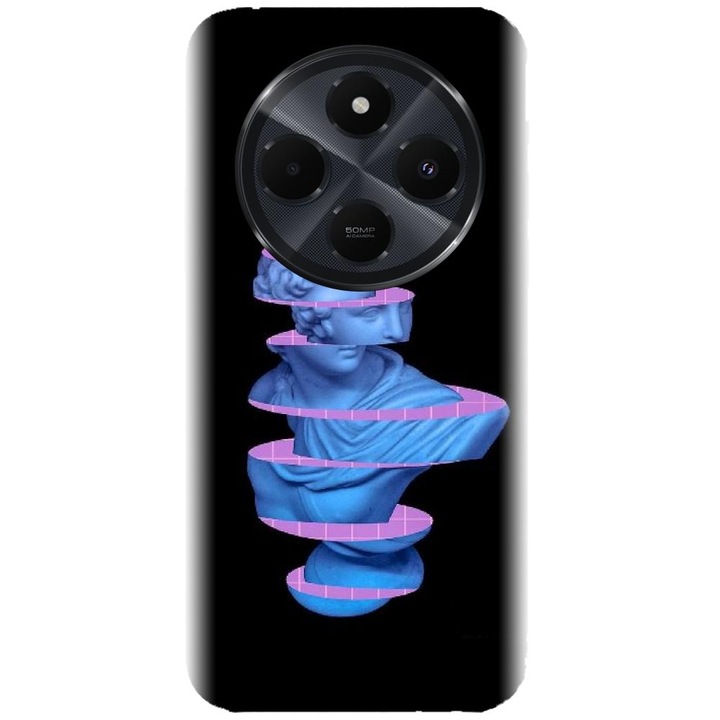 Xiaomi Redmi 14c 4g - Sculptura modellel kompatibilis szilikon borítás