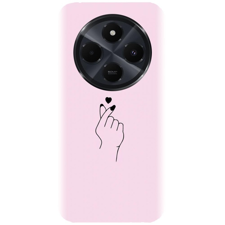 Xiaomi Redmi 14C 4G kompatibilis szilikon tok, Simple Love