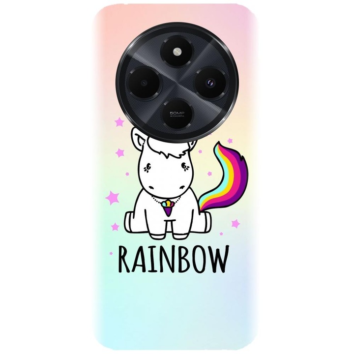 Силиконов кейс съвместим с Xiaomi Redmi 14c 4g - I smell rainbow модел