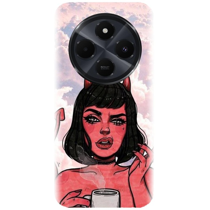 A Xiaomi Redmi 14c 4g - Trippy Evil Mode modellel kompatibilis szilikon tok