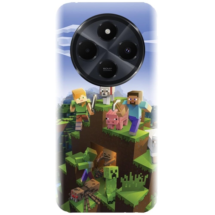 Xiaomi Redmi 14c 4g - MINeccraft 2 modellel kompatibilis szilikon tok