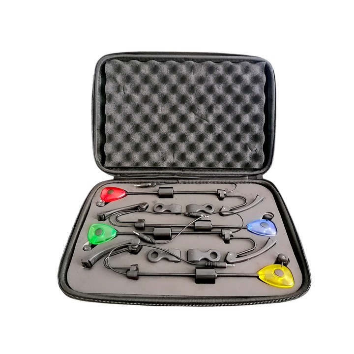 Penar 4 swingere cu iluminare led 4 culori Black Edition S04 Wind Blade