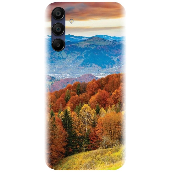 Szilikon tok kompatibilis a Samsung Galaxy A15 4g / A15 5g modellel - Autumn Mountain Fall Rusty Fo modell