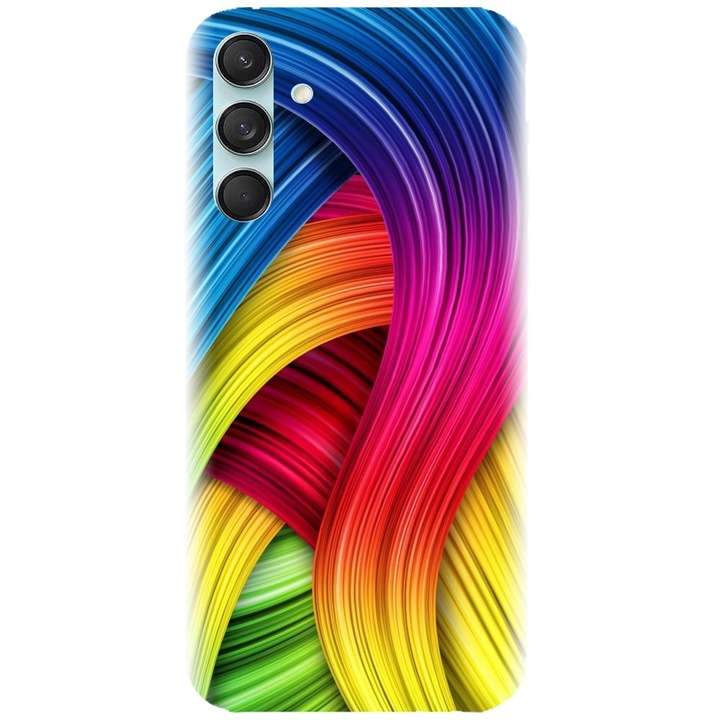 Силиконов кейс съвместим с Samsung Galaxy M55 5g - Цветен модел