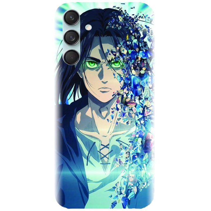 Силиконов кейс съвместим с Samsung Galaxy M55 5g - Anime Aot CSR 1300 модел
