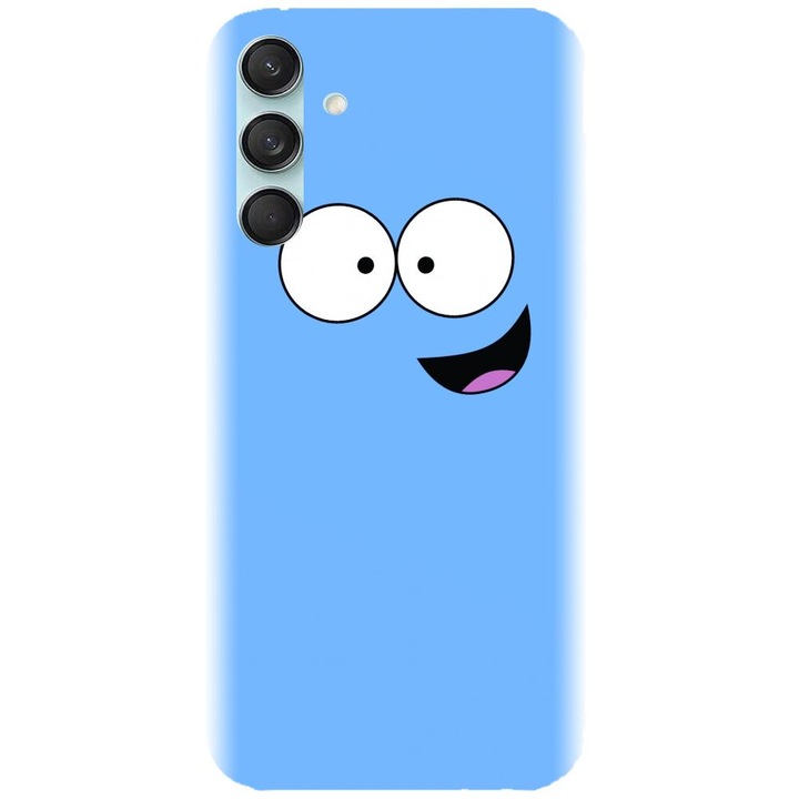 Husa din silicon compatibila cu Samsung Galaxy M55 5g - model Blue