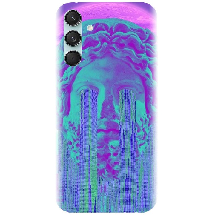 Силиконов кейс съвместим със Samsung Galaxy M55 5g - модел Glitch