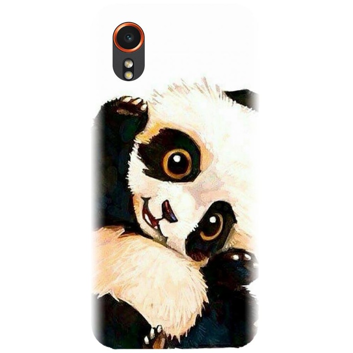 Husa din silicon compatibila cu Samsung Xcover 7 - model Baby Panda 002