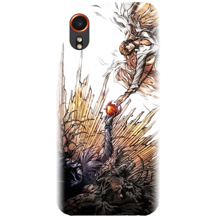 Силиконов калъф, съвместим с модел Samsung Xcover 7 - Death Note