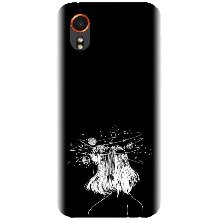 Husa din silicon compatibila cu Samsung Xcover 7 - model Line Art Dreamer