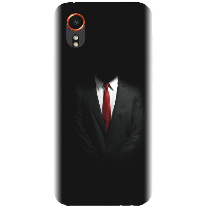 Husa din silicon compatibila cu Samsung Xcover 7 - model Mystery Man In Suit