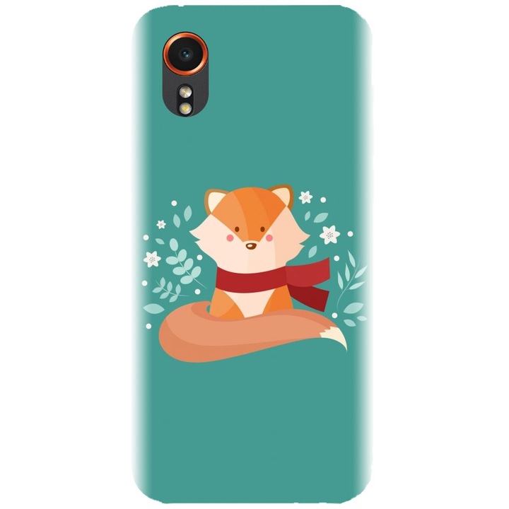 Husa din silicon compatibila cu Samsung Xcover 7 - model Winter Fox