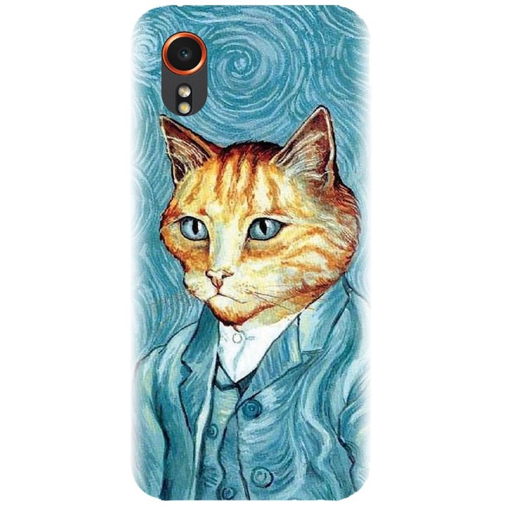 Husa din silicon compatibila cu Samsung Xcover 7 - model Vincent Meow