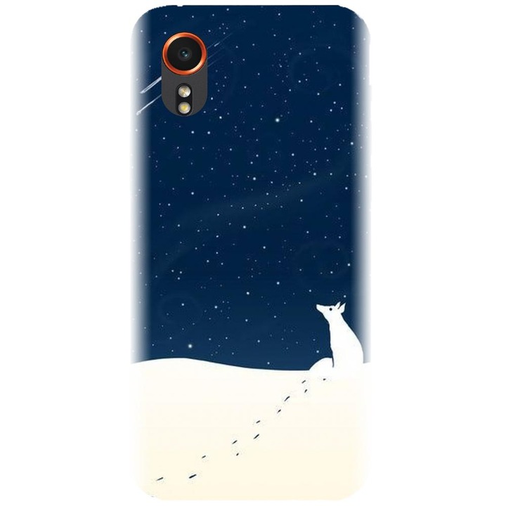 Husa din silicon compatibila cu Samsung Xcover 7 - model Winter Night