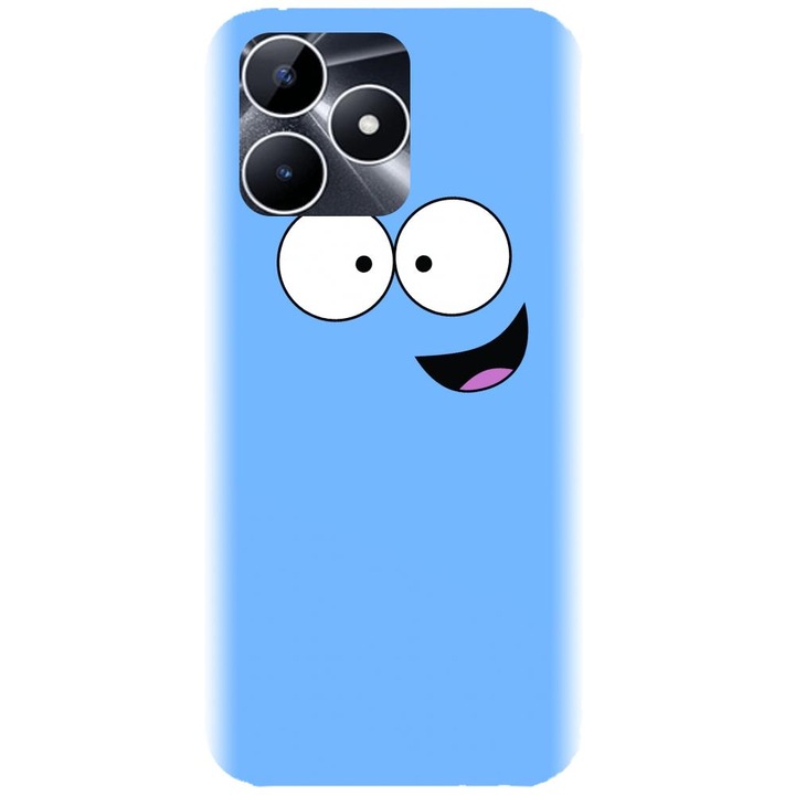 Силиконов калъф, съвместим с Realme Note 50 - Blue модел