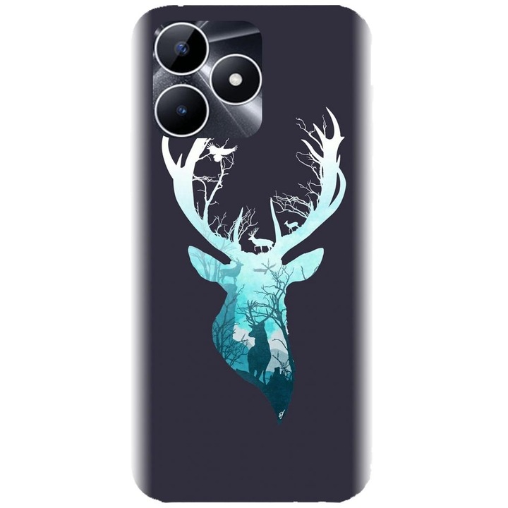Силиконов калъф, съвместим с Realme Note 50 - модел Deer