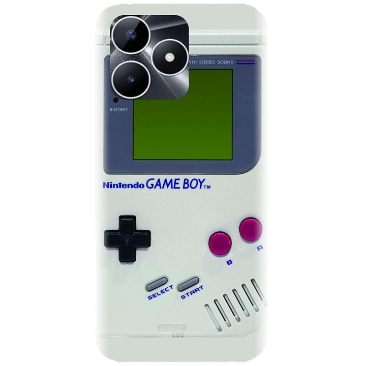 Силиконов калъф, съвместим с Realme Note 50 - модел Retro Game Boy