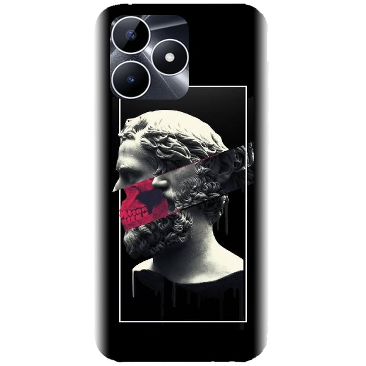 Калъф, Силиконов, съвместим с модел Realme Note 50 - Smoking Sculpture