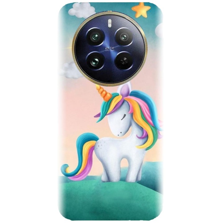 Husa din silicon compatibila cu Realme 12 Pro / 12 Pro Plus - model Ponei