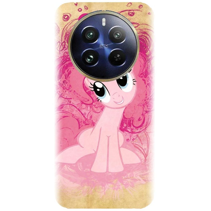 Husa din silicon compatibila cu Realme 12 Pro / 12 Pro Plus - model Pinkie pie