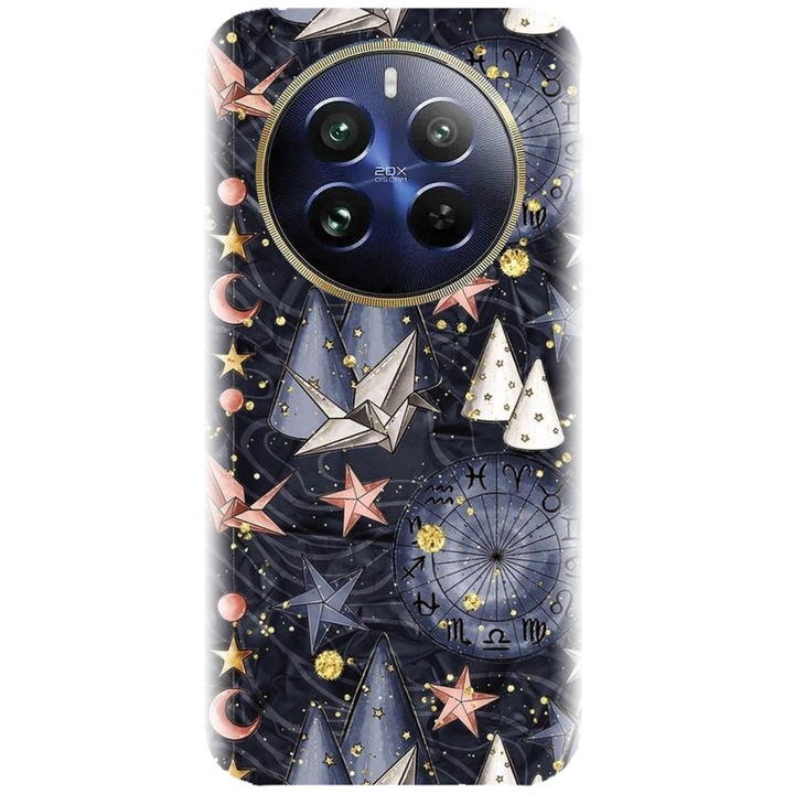 Husa din silicon compatibila cu Realme 12 Pro / 12 Pro Plus - model Horoscop