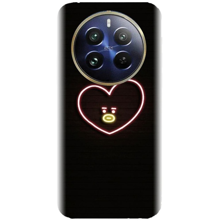 Husa din silicon compatibila cu Realme 12 Pro / 12 Pro Plus - model BTS