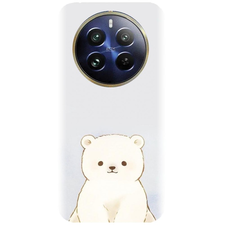 Husa din silicon compatibila cu Realme 12 Pro / 12 Pro Plus - model Ursulet