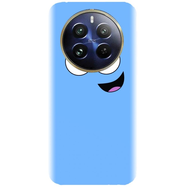 Husa din silicon compatibila cu Realme 12 Pro / 12 Pro Plus - model Blue