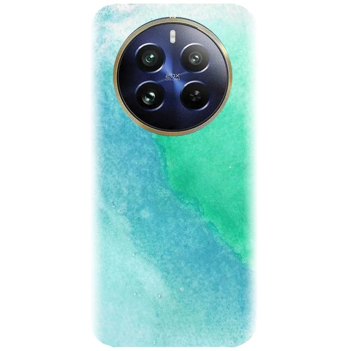 Husa din silicon compatibila cu Realme 12 Pro / 12 Pro Plus - model Pete De Culoare