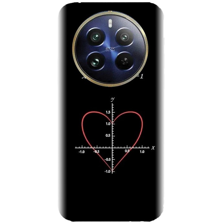 Husa din silicon compatibila cu Realme 12 Pro / 12 Pro Plus - model The Love Formula