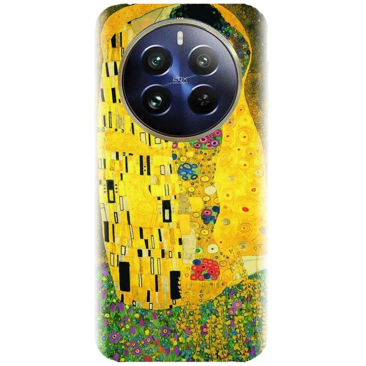 Husa din silicon compatibila cu Realme 12 Pro / 12 Pro Plus - model The Kiss