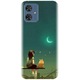 Husa din silicon compatibila cu Motorola Moto G54 5g Power Edition - model Cat And Girl