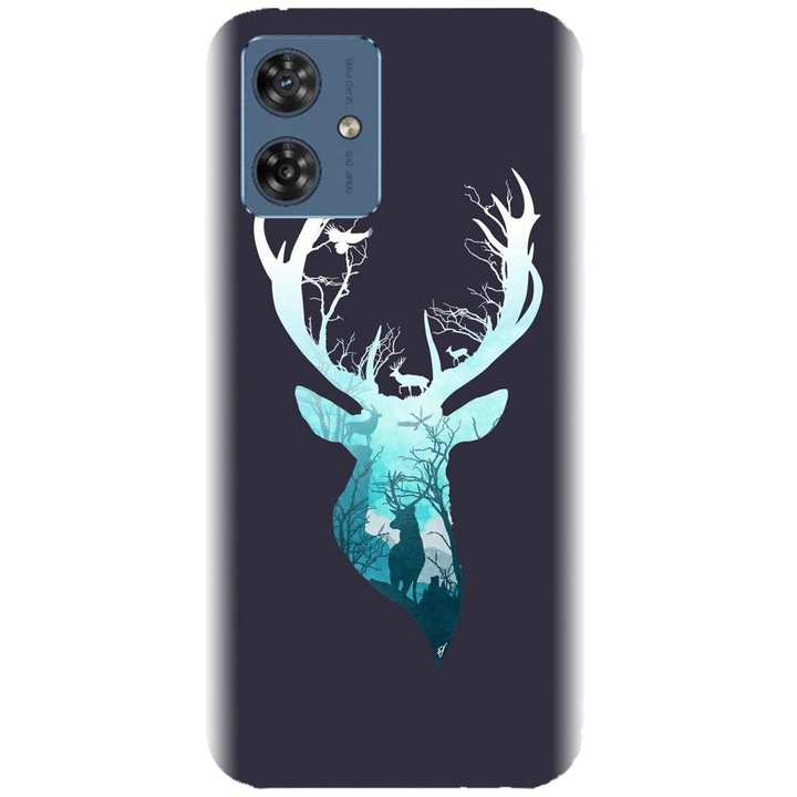 Husa din silicon compatibila cu Motorola Moto G54 5g Power Edition - model Cerb