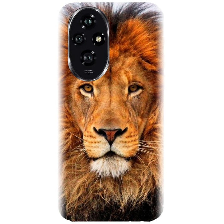 Husa din silicon compatibila cu Honor 200 - model Leu