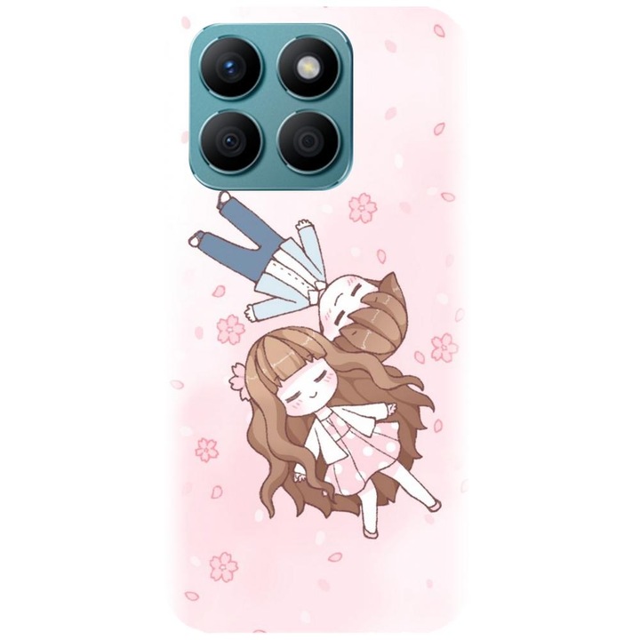 Honor X8b - Cute Couple modellel kompatibilis szilikon tok