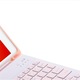 Калъф за клавиатура, съвместим с iPad pro2018/ pro2020/ pro2021/ pro2022/ air4/ air5 / air11 10.9"/ 11", Chigoods, Включва мишка, Безжична връзка, Bluetooth, Розов
