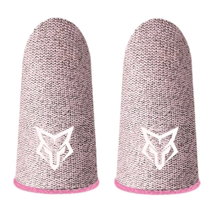 2x Fingers (kesztyű) ujjvédő Professzionális Gaming, Fox V4, Carbon Fiber, izzadásgátló telefonhoz és táblagéphez, Pubg, Fortnite, Call of duty
