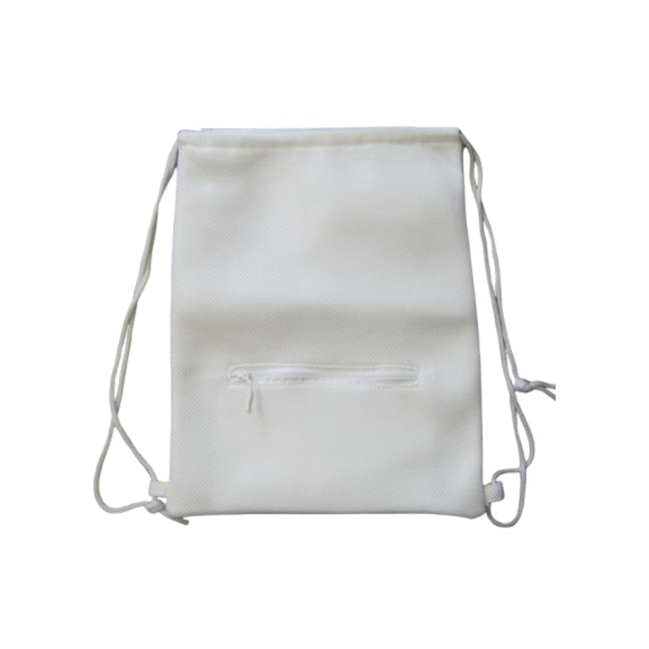 Rucsac pentru antrenament cu buzunar Crivit, 41 x 31 cm, alb, poliester