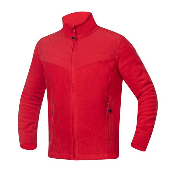 Jacheta de lucru de iarna SOFTFLEECE® COMBO, culoare rosu, marimea S