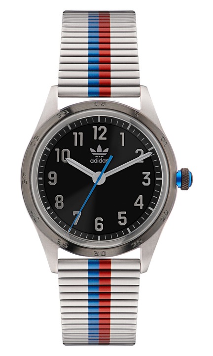 Мъжки часовник Adidas CODE FOUR, неръждаема стомана, аналогов, сребрист