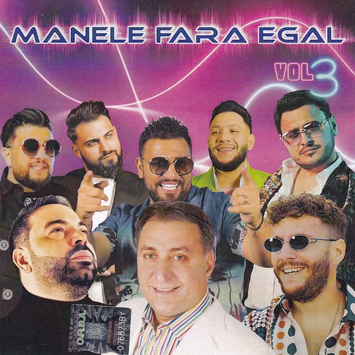 Manele fara egal vol 3, CD Audio